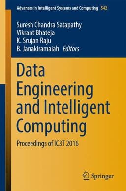 Data Engineering and Intelligent Computing 9789811032226