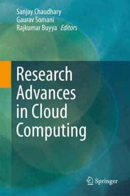 Research Advances in Cloud Computing 9789811050251
