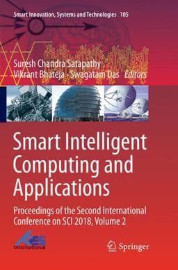 Smart Intelligent Computing and Applications 9789811347061