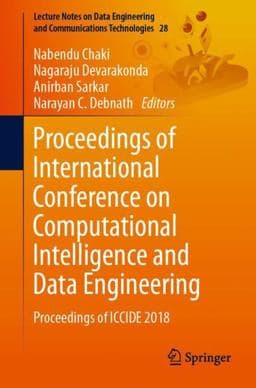 Proceedings of International Conference on Computational Intelligence and Data Engineering 9789811364587