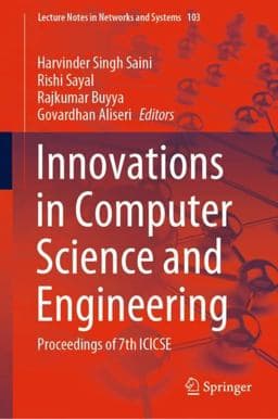 Innovations in Computer Science and Engineering 9789811520426