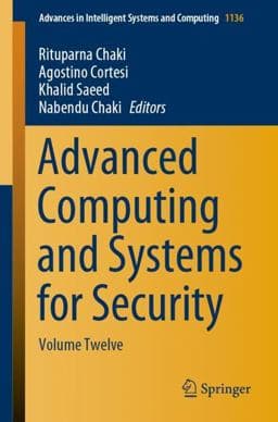 Advanced Computing and Systems for Security 9789811529290