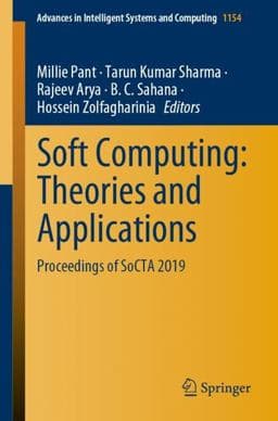 Soft Computing: Theories and Applications 9789811540318