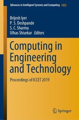 Computing in Engineering and Technology 9789813295148