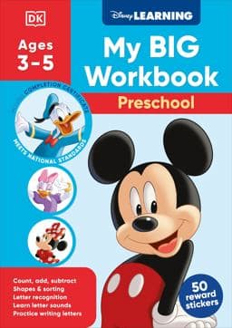 Disney Learning Big Workbook Preschool 9798217128266