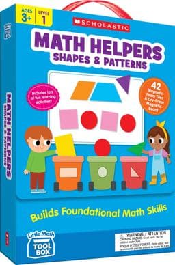 Little Math Tool Box: Math Helpers: Shapes and Patterns: Builds Foundational Math Skills 9798225050542