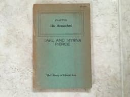 Menaechmi 9780023250606