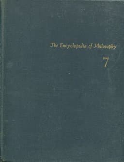 Encyclopedia of Philosophy 9780028949901