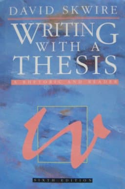 Writing with a Thesis 9780030791017