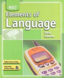 Holt Elements of Language 9780030796784
