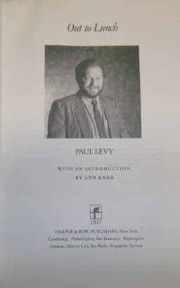 Out to Lunch 9780060157845