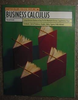 Business Calculus 9780064671361