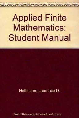 Applied Finite Mathematics 9780070293762