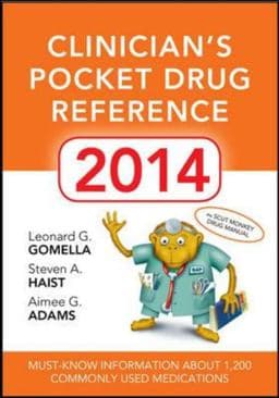 Clinicians Pocket Drug Reference 2014 9780071824965