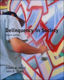 Delinquency in Society 9780072286038