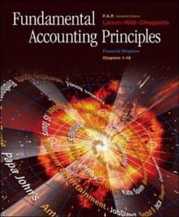 Fundamental Accounting Principles 9780072487688
