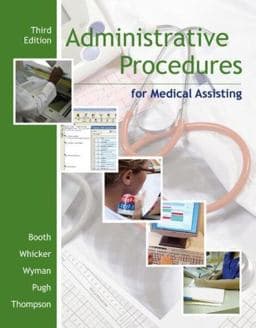 Administrative Procedures for Medical Assisting 9780073261270