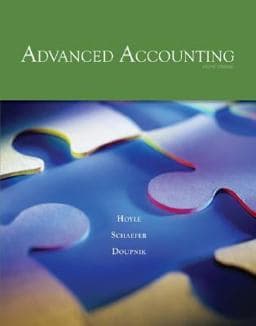 Advanced Accounting 9780073379456