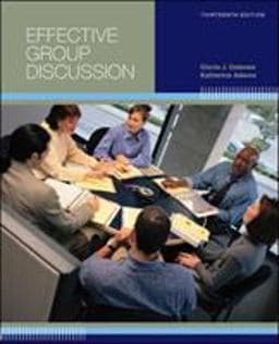 Effective Group Discussion 9780073385143