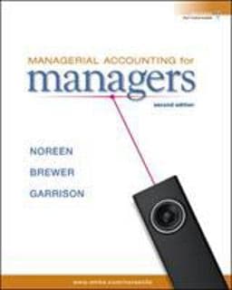 Managerial Accounting for Managers 9780073527130