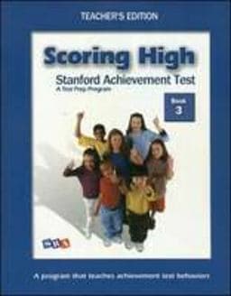 Scoring High on Sat - Teacher Edition Grade 3 9780075841043