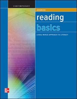 Reading Basics Advanced, Workbook 9780076590995