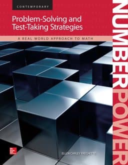 Number Power: Problem-Solving and Test-Taking Strategies, Student Edition 9780076592326