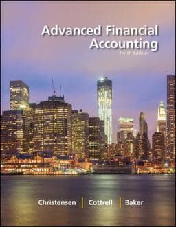 Advanced Financial Accounting 9780078025624
