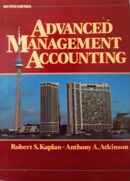 Advanced Management Accounting 9780130115607