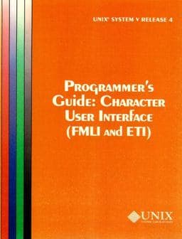 UNIX System V Rel 4 Programmer's Guide 9780130206374