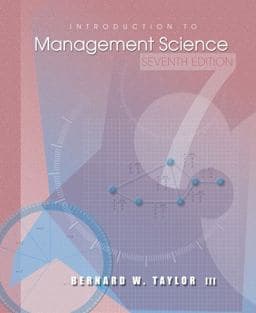 Introduction to Management Science 9780130331908