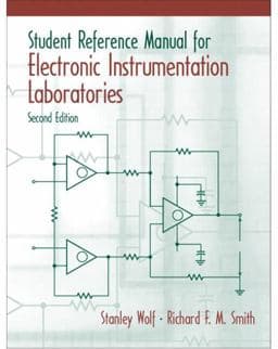 Student Reference Manual for Electronic Instrumentation Laboratories 9780130421821