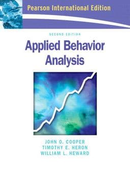 Applied Behavior Analysis 9780131293274