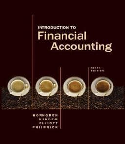 Introduction to Financial Accounting 9780131479722