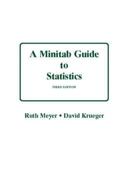 Minitab Guide to Statistics 9780131492721