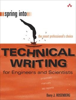 Spring into Technical Writing for Engineers and Scientists 9780131498631