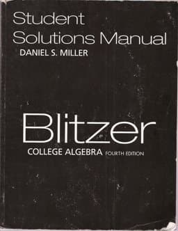 Blitzer 9780131953642