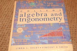 Algebra and Trigonometry 9780132077620