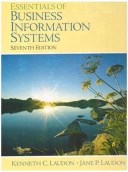 Essentials of Business Information Systems 9780132241625