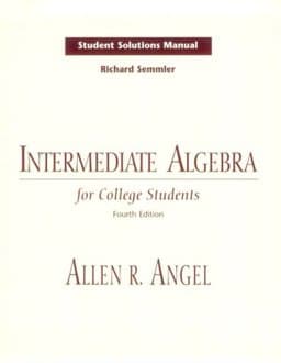 Intermediate Algebra 9780132353670