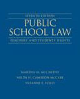 Public School Law 9780132619318