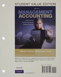 Management Accounting 9780132965392