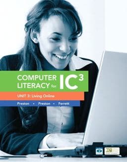Computer Literacy for IC3 Unit 3 9780133560275