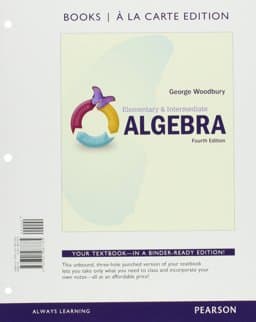 Elementary and Intermediate Algebra 9780134265179