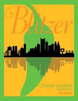 College Algebra Essentials 9780134469294