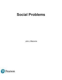 Social Problems 9780134632520