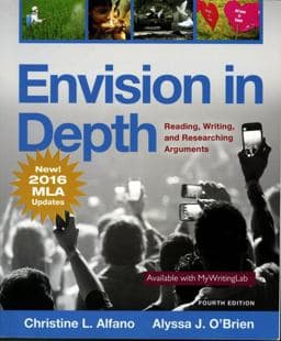 Envision in Depth Reading, Writing, and Researching Arguments, MLA Update 9780134679426