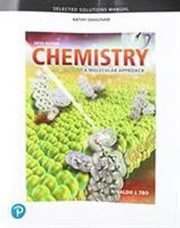 Student Selected Solutions Manual for Chemistry 9780134989822