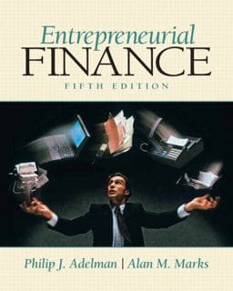 Entrepreneurial Finance 9780135025291