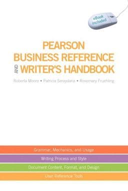 Pearson Business Reference and Writer's Handbook 9780135140536